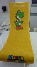 Yoshi X Rocker Yellow Gaming Chair Nintendo Super Mario Great Used Condition