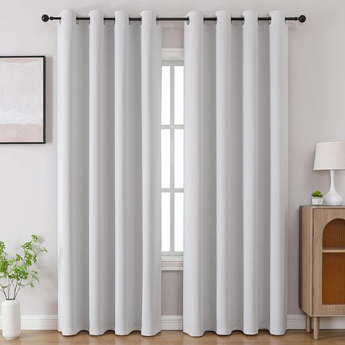 2pcs blackout curtains eyelet - blackout,