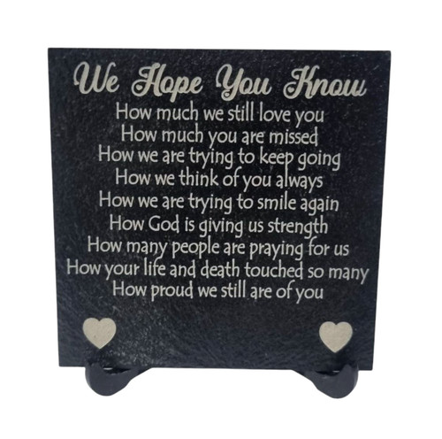 Memorial plaque brother mum - plaque,