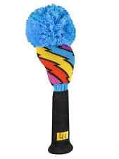 LOUDMOUTH GOLF CAPTAIN THUNDERBOLT DRIVER POMPOM HEADCOVER.