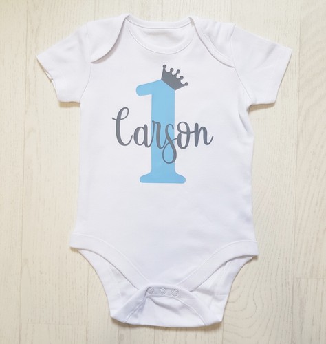 Baby boys blue and grey - , cake