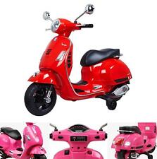 Vespa GTS Maxi Licensed 12V Battery Electric Motorbike Kids Ride on Motorcycle