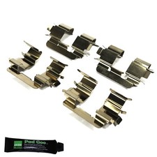 Front brake pad fitting kit - front,