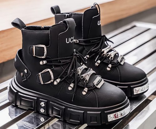 Boots cyber goth punk - boots,