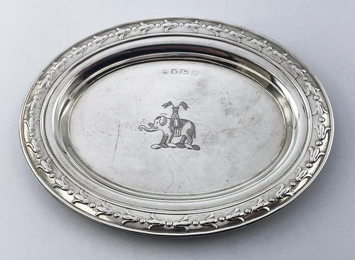 Silver pin dish sheffield - dish, 1994