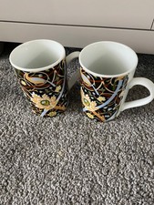 2 x Waterside Fine China Mugs