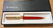 Parker 61 pencil/ Red with gold cap & Trim/pearl cap/GWO/ ExC/ Boxed / has leads