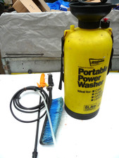 Streetwize Portable Power Pressure Washer 8L Sprayer Wash Brush