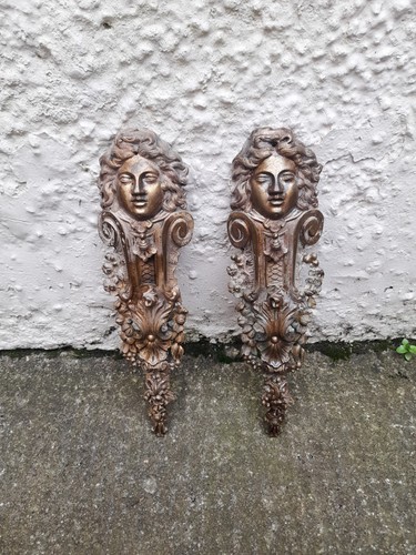 Pair antique french salvage - pair,