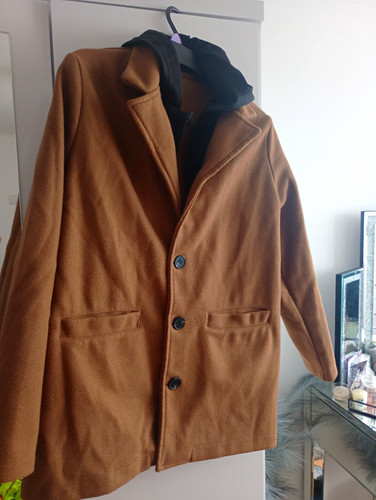 Shein boy brown hooded - shein,