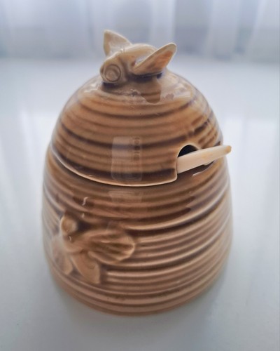 Beehive ceramic honey - ceramic,