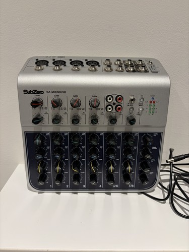 Subzero mix08usb channel - sz-mix08usb, 8-channel
