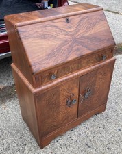 ART DECO WALNUT BUREAU