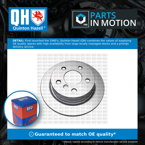 Brake discs pair - brake, solid