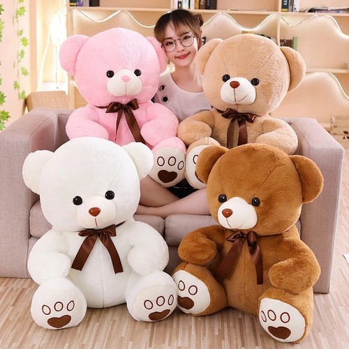 Cute big teddy bear plush - big, toy