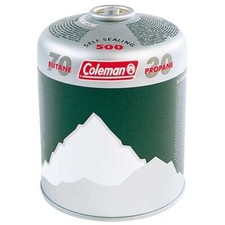 Coleman Self Sealing Screw On Gas Canister 440g Butane Propane Mix Camping