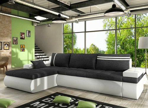 Corner sofa bed - oslo, with