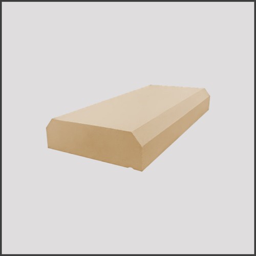 Double chamfered wall - 4x,
