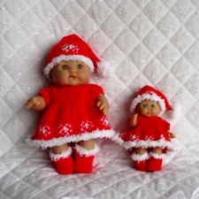 Dolls Clothes Knitting Pattern