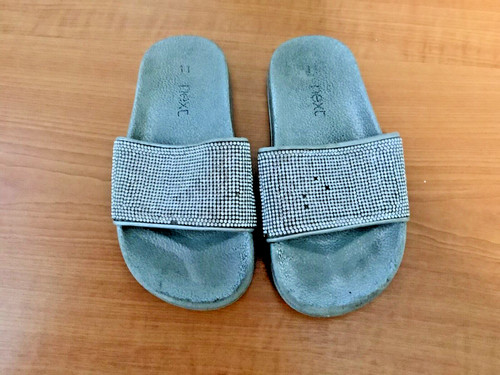 Girls next silver sparkly - next,