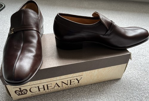 Cheaney newick brown shoes - brown,
