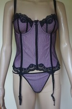 SUNBURST CORSET BASQUE WITH