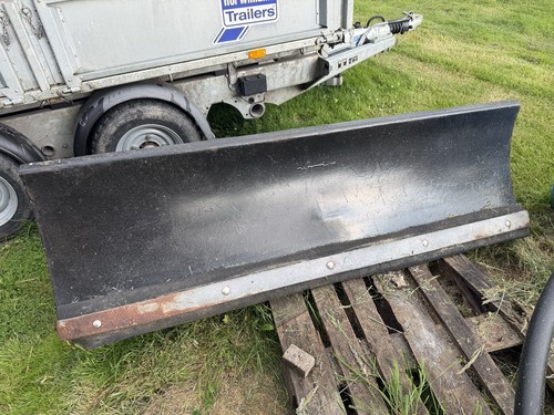 Snow plough tractor - snow, tractor,