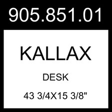 IKEA KALLAX Desk White