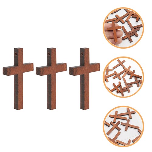 40pcs small wooden cross - small,