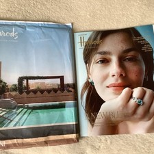 Harrods magazine fashion - harrods, magazine.