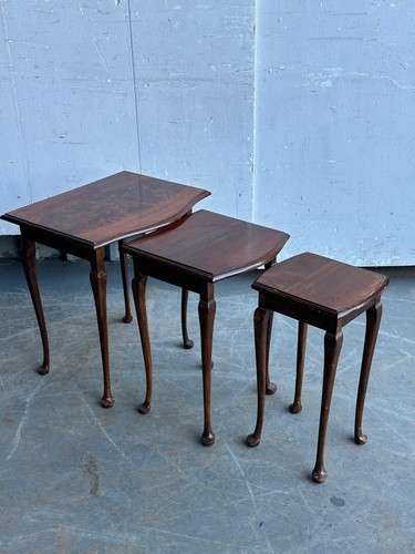 1940 mahogany nest - nest, of