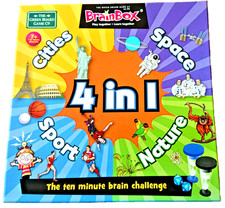BrainBox 4-in-1 Kids Quiz Game
