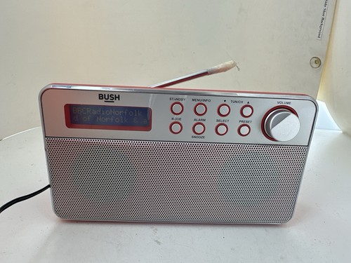 Bush 6211 red portable dab - portable,