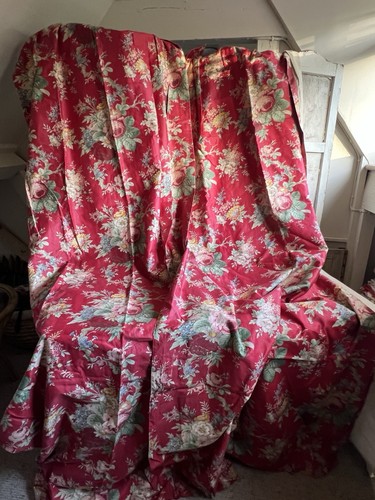 Vintage curtain panel - curtain,