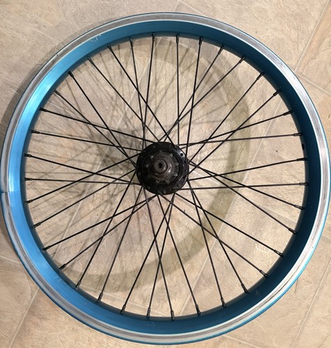 16inch blue aluminum rim - aluminum, w/