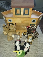 Wooden Noah's Ark Craft Toy