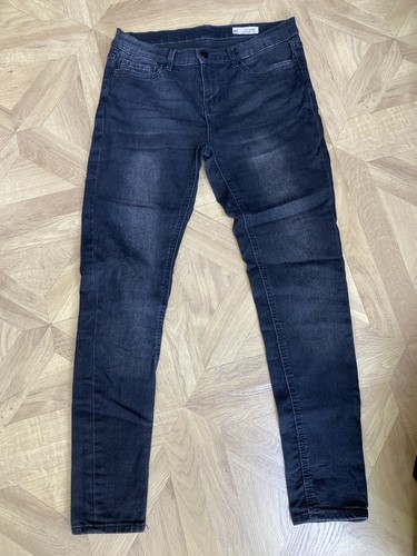 Black skinny jeans size 10 - black,