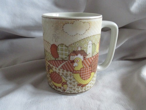 Otagiri mug quilted - mug, chicken