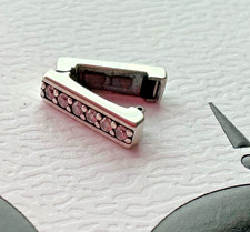 Genuine PANDORA Silver Reflexions Timeless Sparkle Clip Charm - 797633CZ