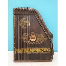 Antique Konzert-Salon Harfe - Mandolin Harp - Germany 48 x 34cm