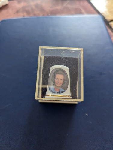 Rare margaret thatcher thimble - margaret,
