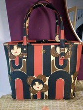 Orla Kiely Large Avalon Tote Bag in Very Good Condition Rare.??