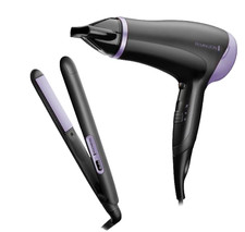 Remington Hair Dryer and Hair Straighteners - Style Essentials Gift Set