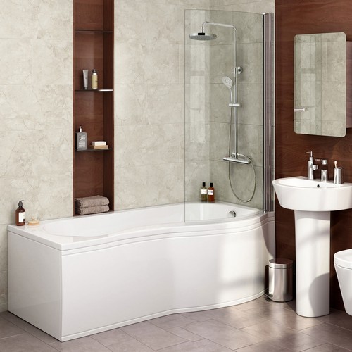 Diamond shaped shower - bath,