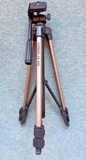 Velbon CX300 Lightweight Camera Tripod In Box Accessory Pan Tilt  S6934