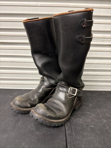 Wesco black leather - wesco, engineer