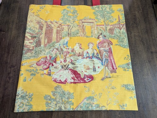 Lined market tote - lined, bag