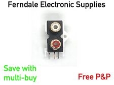 Dual RCA Phono socket, right