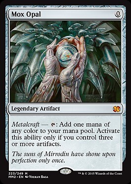 Mtg mox opal modern - mox,