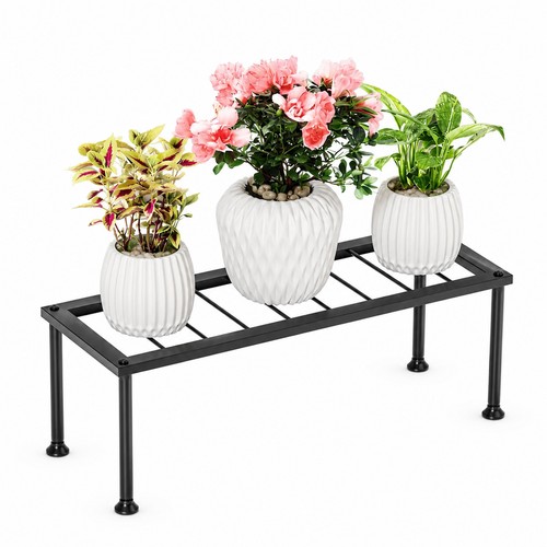 Metal tier plant rack - plant,